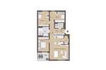 Etagenwohnung Nürnberg Laufamholz - 4 Zimmer, 93 m&sup2;, 668.920&euro; | Angebot:26851939