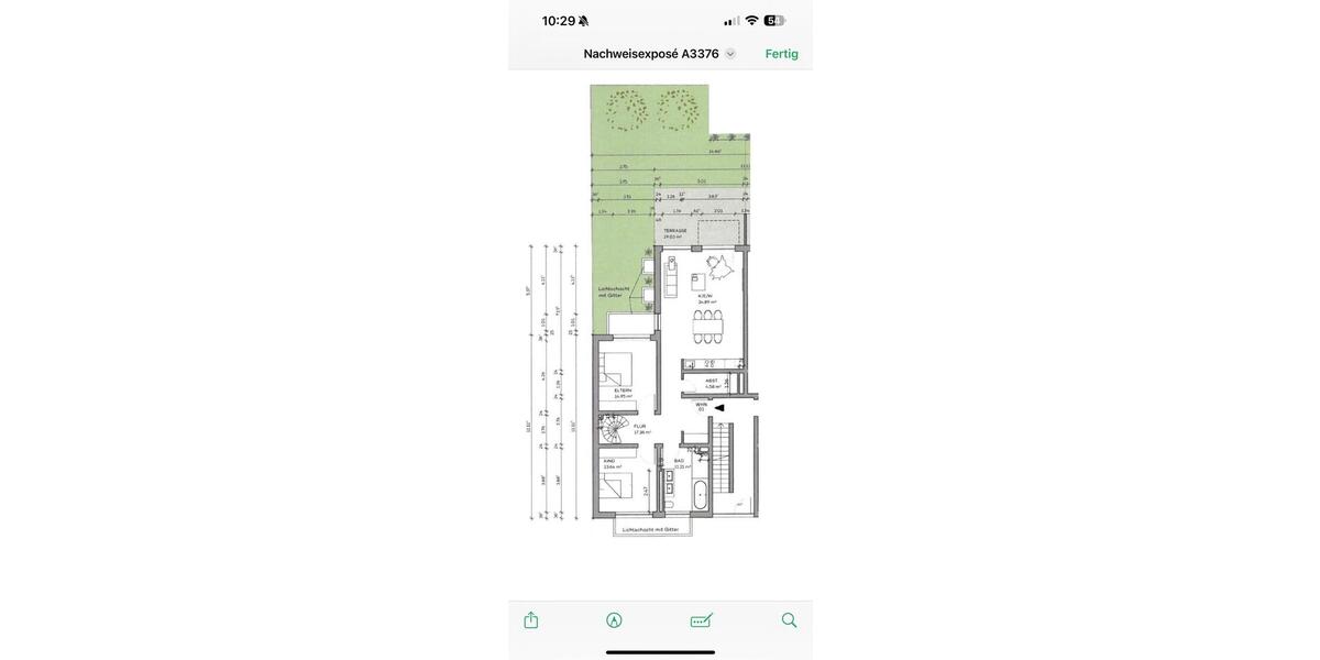 Helle 5 Zimmer Wohnung auf zwei Etagen mit Terrasse und Garten 5 zimmer