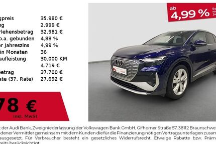 Audi Q4 e-tron 36.376 km 35.980 &euro; Fürth 90763