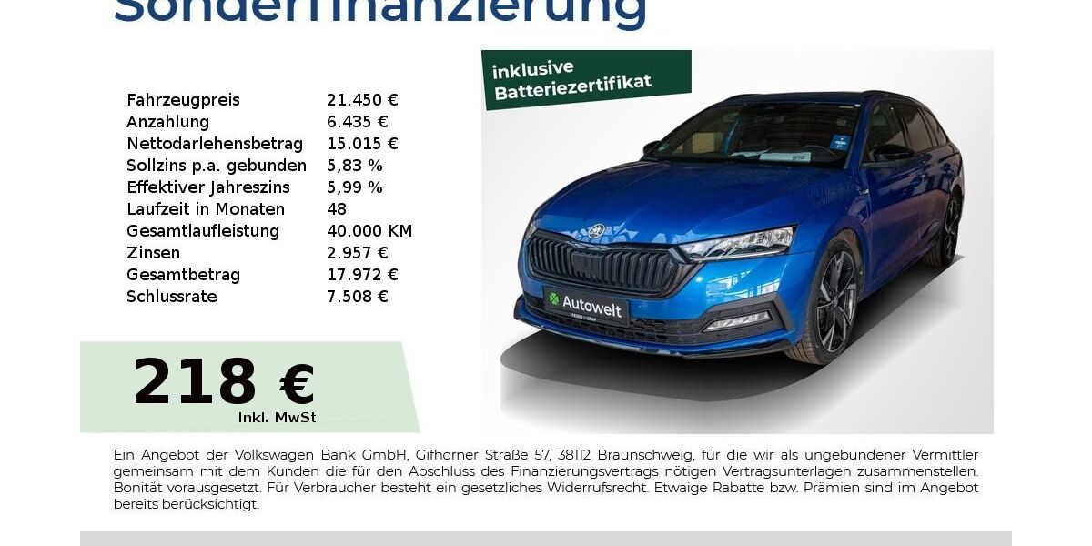 Skoda Octavia 76.340 km 20.740 &euro; Nürnberg 90431