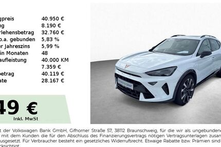 Cupra Formentor 25.900 km 39.950 &euro; Schwabach 91126