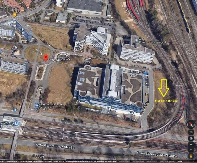 Grundstück in Nürnberg 2.500.000 € 3223 m²