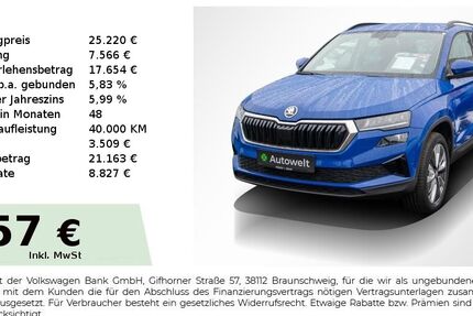 Skoda Karoq 84.350 km 24.880 &euro; Nürnberg 90431