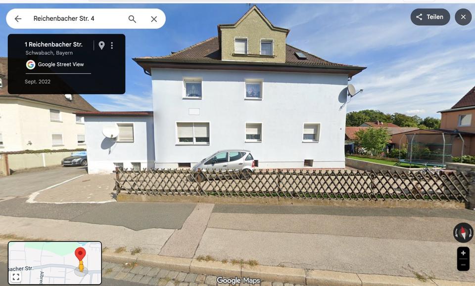 Dachgeschoßwohnung Nürnberg Sankt Leonhard - 2 Zimmer, 72 m&sup2;, 194.000&euro; | Angebot:26055333