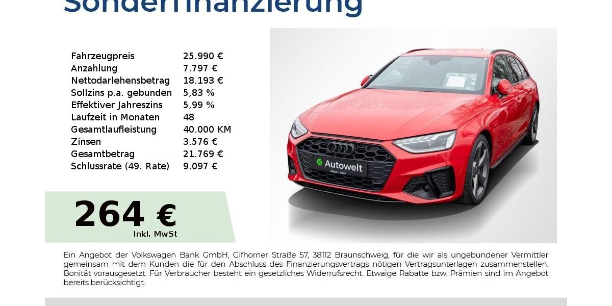 Audi A4 135.150 km 25.480 &euro; Nürnberg 90431