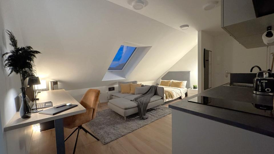Dachgeschoßwohnung Erlangen Am Anger - 1 Zimmer, 27 m&sup2;, 890&euro; | Angebot:26636873