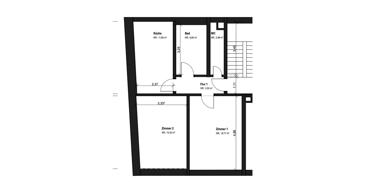 Moderne 2-Zimmer-Wohnung im Herzen von Nürnberg, Muggenhof 2 zimmer