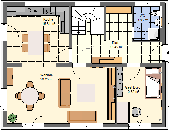 Einfamilienhaus Feucht - 7 Zimmer, 140 m&sup2;, 893.100&euro; | Angebot:26343721