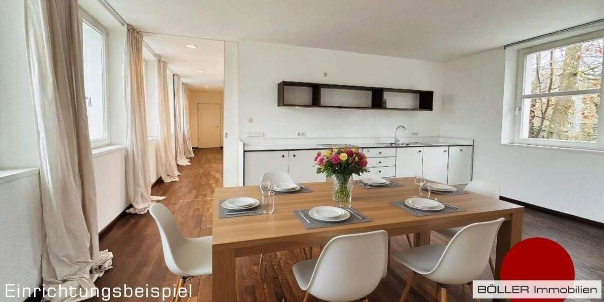 Etagenwohnung Nürnberg Schniegling - 2 Zimmer, 122 m&sup2;, 1.490&euro; | Angebot:25745651