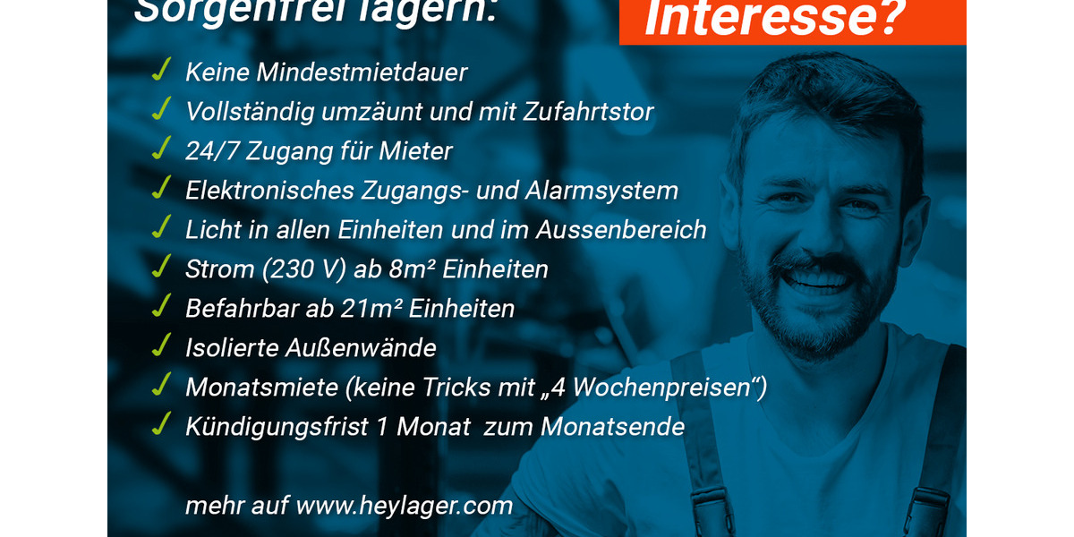 28-56 m² Lager & Garagen | Sicher, trocken, ohne Mindestmietdauer | Neu in Roth | Sofort verfügbar zimmer