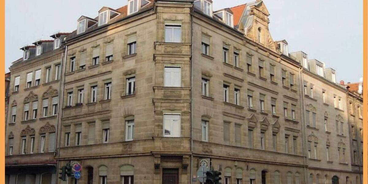 Etagenwohnung Fürth Südstadt - 3 Zimmer, 66 m&sup2;, 199.000&euro; | Angebot:26376169