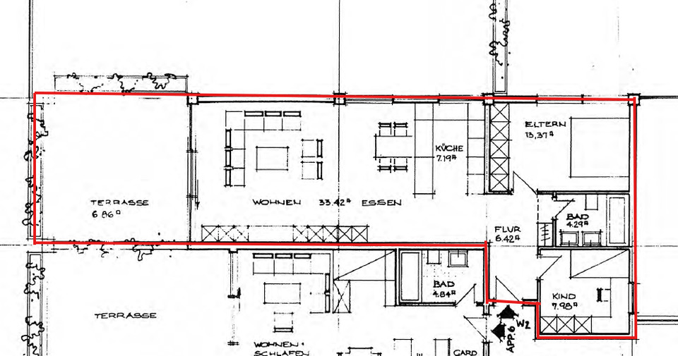 Etagenwohnung Buckenhof - 3 Zimmer, 86 m&sup2;, 860&euro; | Angebot:26490398