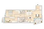 Etagenwohnung Nürnberg Herrnhütte - 3 Zimmer, 88 m&sup2;, 1.550&euro; | Angebot:26417036