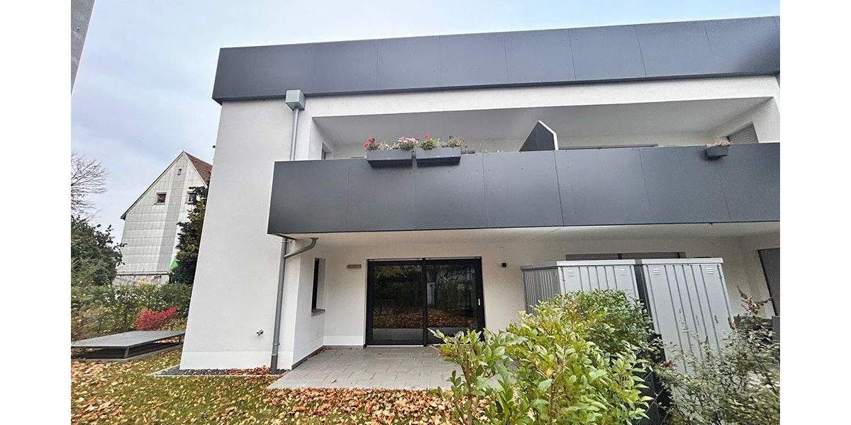 Barrierefrei im Erdgeschoss mit Garten 3 zimmer