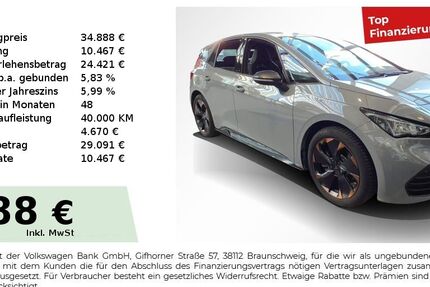 Cupra Born 10.450 km 34.888 &euro; Nürnberg 90441