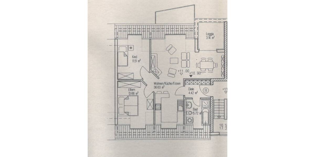 Etagenwohnung Nürnberg Steinbühl - 3 Zimmer, 72 m&sup2;, 210.000&euro; | Angebot:26417282