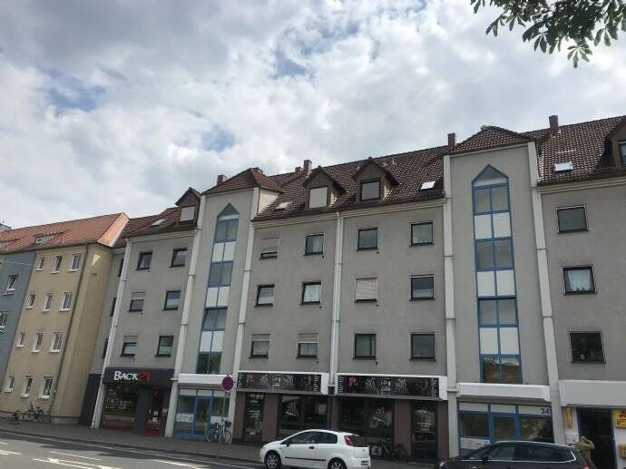 Hübsche 2-Zi.-Wohnung mit Küchenzeile, Südbalkon, TG-Stpl. in Erlangen-Ost, Nähe Berufsschule 2 zimmer