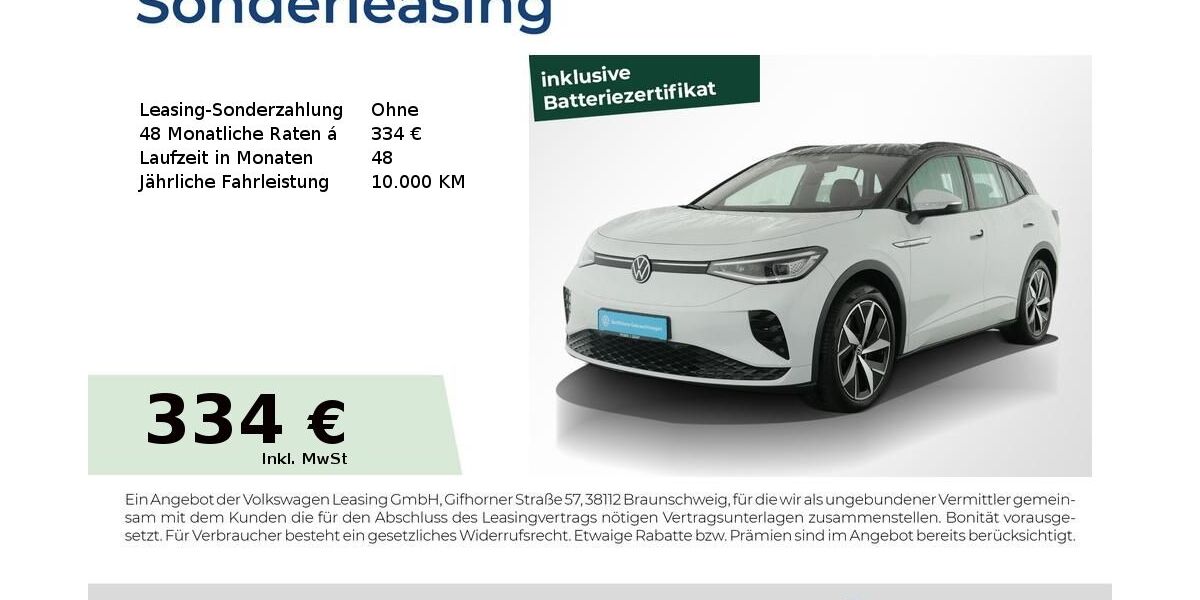 VW ID.4 43.147 km 27.901 &euro; Nürnberg 90411
