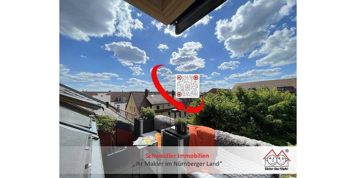 WOW!!! Traumhafte 3,5-Zimmer-Maisonette-Wohnung mit toller Ausstattung und Stellplatz in Nürnberg 3 zimmer