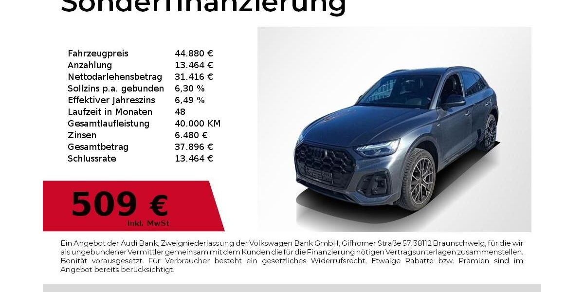 Audi Q5 27.900 km 44.880 &euro; Nürnberg 90411