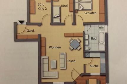 Wohnung Postbauer-Heng Heng - 4 Zimmer, 83 m&sup2;, 850&euro; | Angebot:26445822