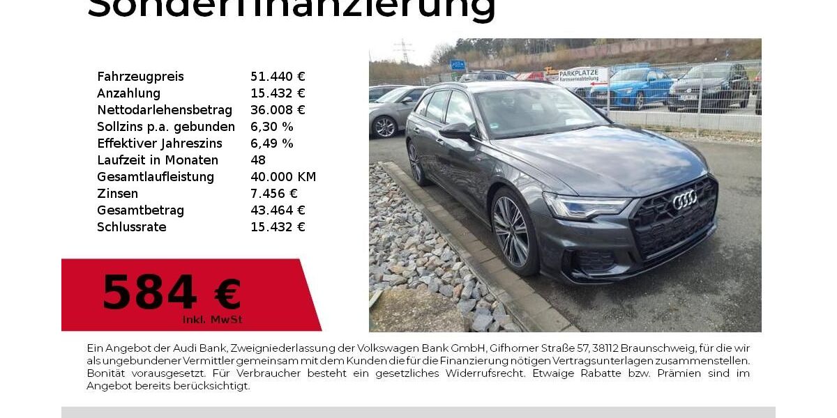 Audi A6 10.900 km 51.440 &euro; Lauf an der Pegnitz 91207