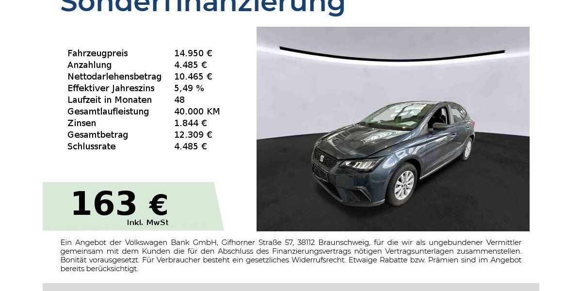 Seat Ibiza 30.150 km 14.950 &euro; Nürnberg 90441