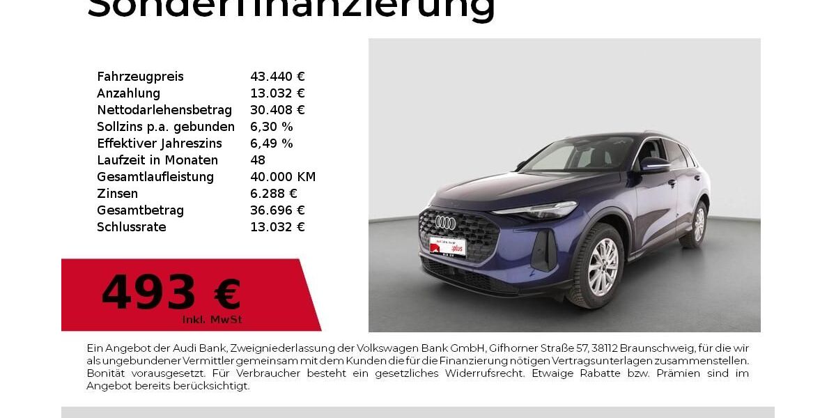 Audi Q5 13.676 km 43.440 &euro; Lauf an der Pegnitz 91207