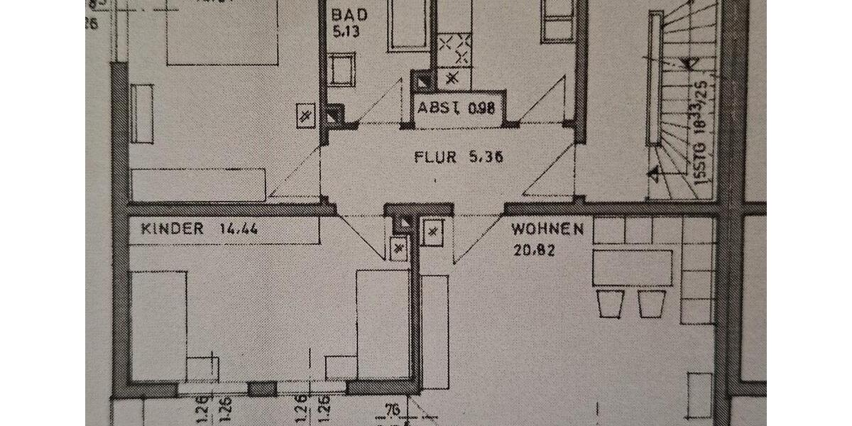 Etagenwohnung Roth - 3 Zimmer, 70 m&sup2;, 850&euro; | Angebot:26137398