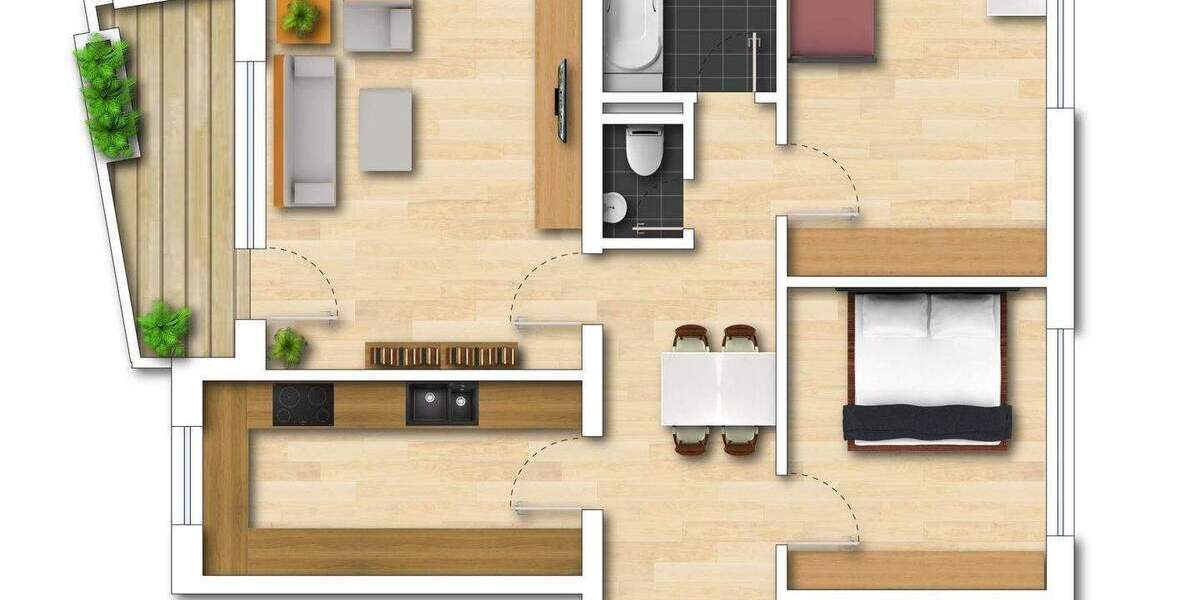 Etagenwohnung Nürnberg Mögeldorf - 3 Zimmer, 87 m&sup2;, 312.000&euro; | Angebot:25676721