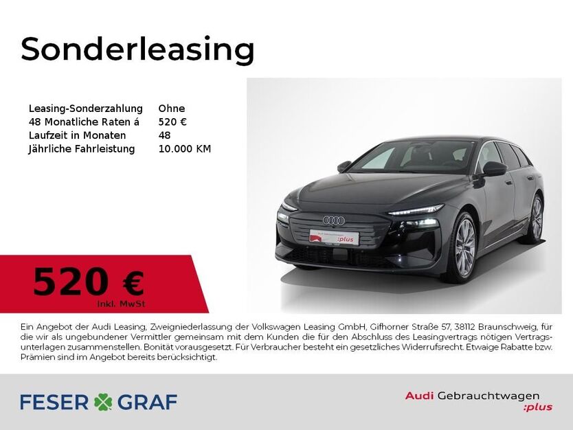 Audi A6 e-tron 17.175 km 56.820 € Nürnberg 90441