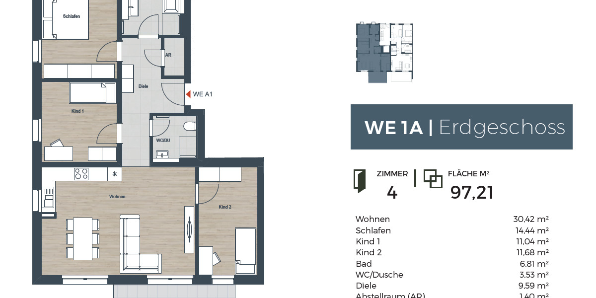 4-Zimmer-Wohnung mit Einbauküche in Dechsendorf 4 zimmer