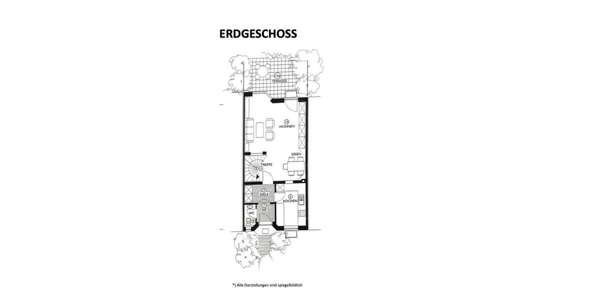 Reihenhaus Nürnberg Holzheim - 6 Zimmer, 178 m&sup2;, 1.890&euro; | Angebot:27614226
