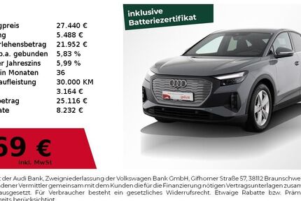 Audi Q4 e-tron 61.800 km 26.880 &euro; Nürnberg 90441