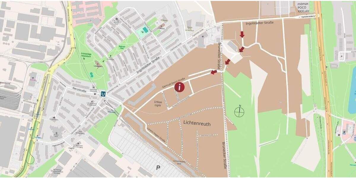 Reihenendhaus Nürnberg Rangierbahnhof - 5 Zimmer, 124 m&sup2;, 873.000&euro; | Angebot:26204825