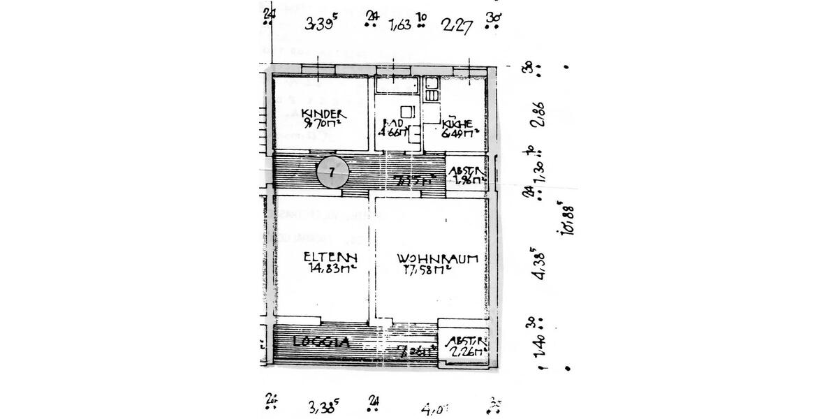 Etagenwohnung Fürth Eigenes Heim - 3 Zimmer, 67 m&sup2;, 200.000&euro; | Angebot:27166636