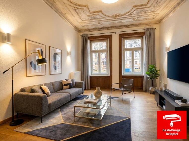 Etagenwohnung Fürth Innenstadt - 3 Zimmer, 82 m&sup2;, 348.000&euro; | Angebot:26627707
