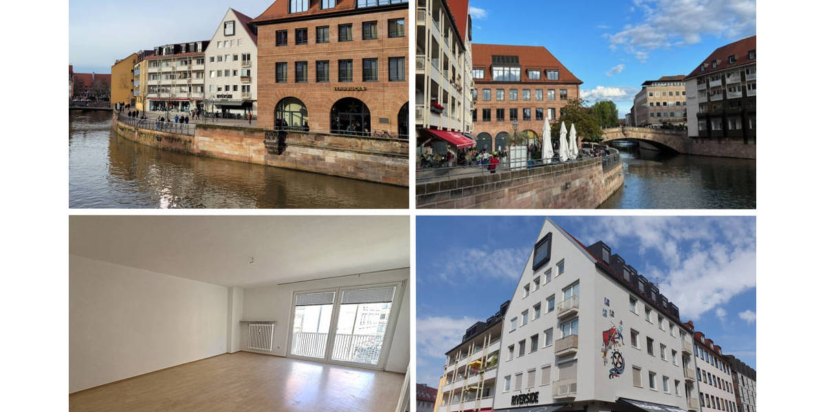 Etagenwohnung Nürnberg Sebald - 2 Zimmer, 58 m&sup2;, 790&euro; | Angebot:26291719