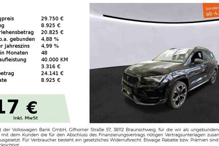 Cupra Ateca 32.450 km 29.750 &euro; Nürnberg 90441