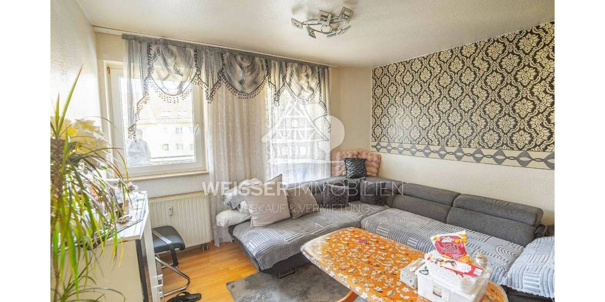 Etagenwohnung Fürth Südstadt - 2 Zimmer, 44 m&sup2;, 129.000&euro; | Angebot:26863496