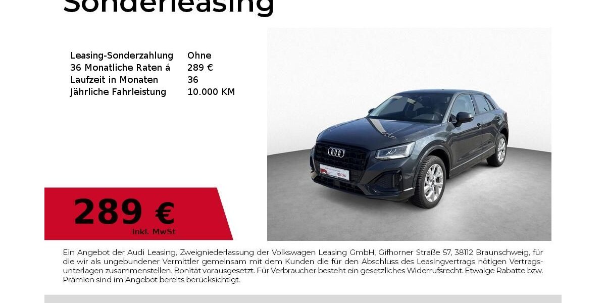 Audi Q2 16.250 km 31.890 &euro; Roth 91154