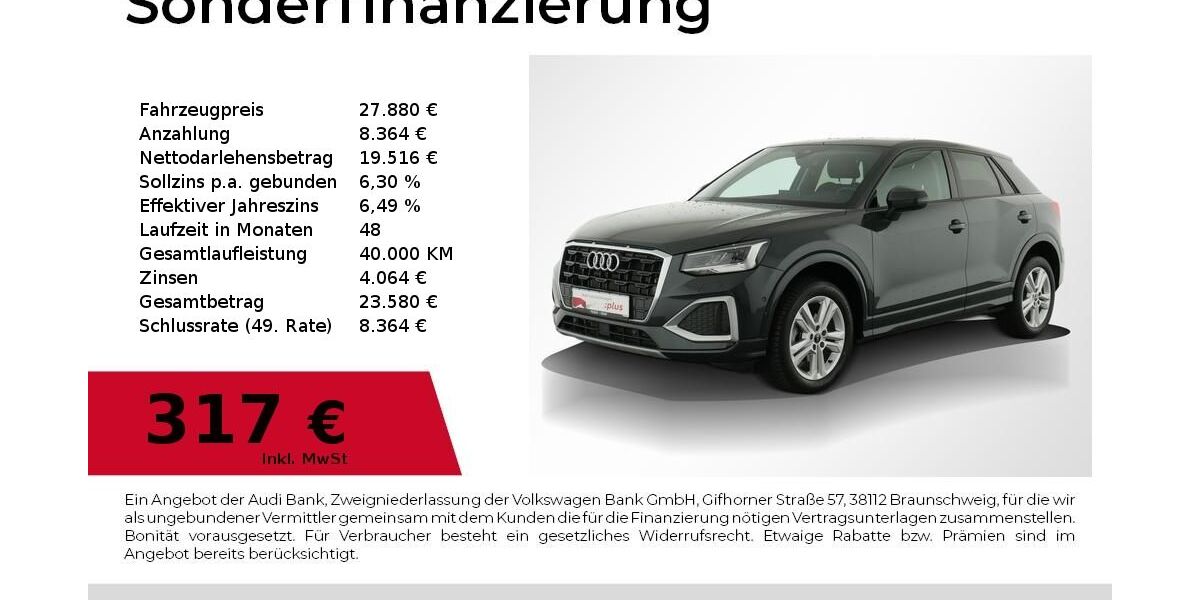 Audi Q2 23.500 km 25.850 &euro; Nürnberg 90411