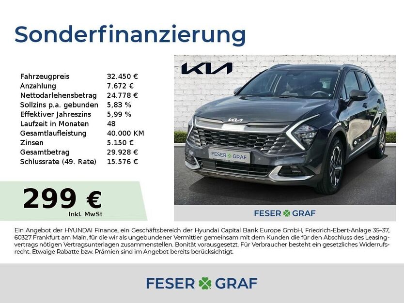 Kia Sportage 7.260 km 32.450 € Roth 91154