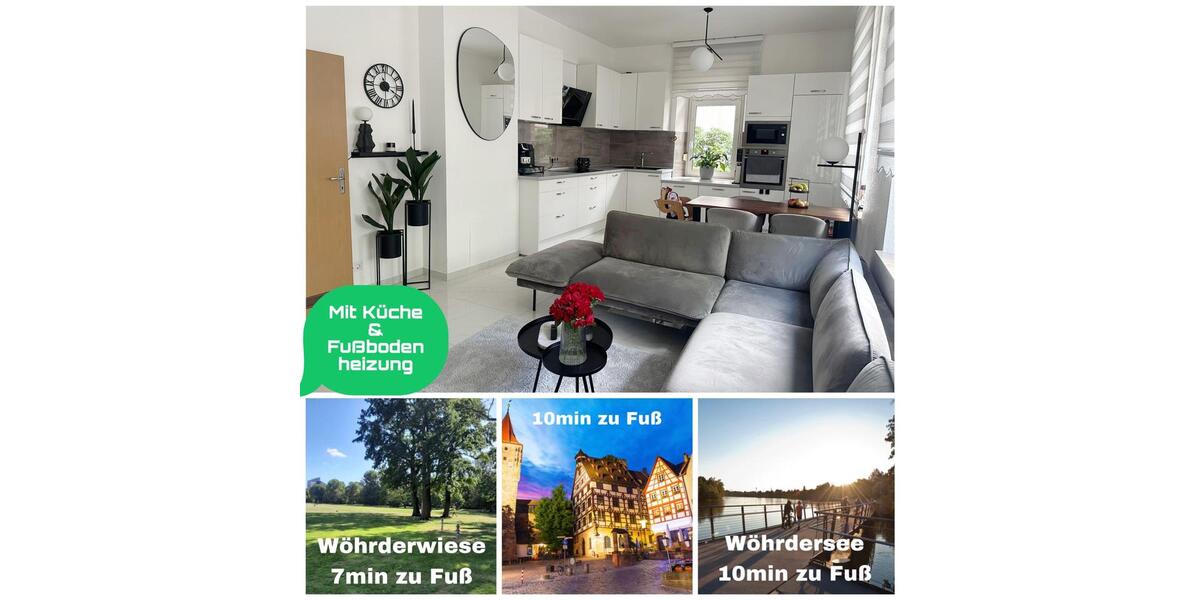 Zentrale & moderne 3 Zimmer Wohnung 3 zimmer