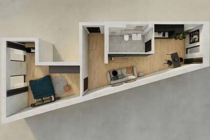 Wohnen auf Zeit in Nürnberg 1.250 € 1 zimmer