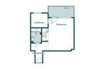 Etagenwohnung Nürnberg Maxfeld - 1 Zimmer, 44 m&sup2;, 215.000&euro; | Angebot:26596249