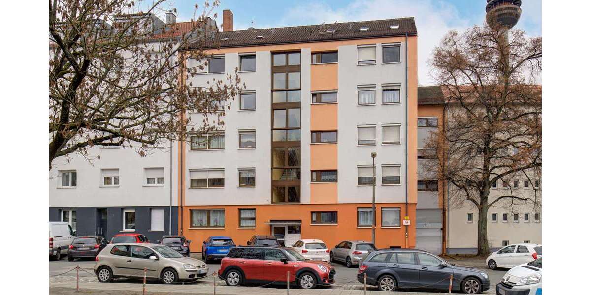 Etagenwohnung Nürnberg Gibitzenhof - 2 Zimmer, 68 m&sup2;, 900&euro; | Angebot:26732681