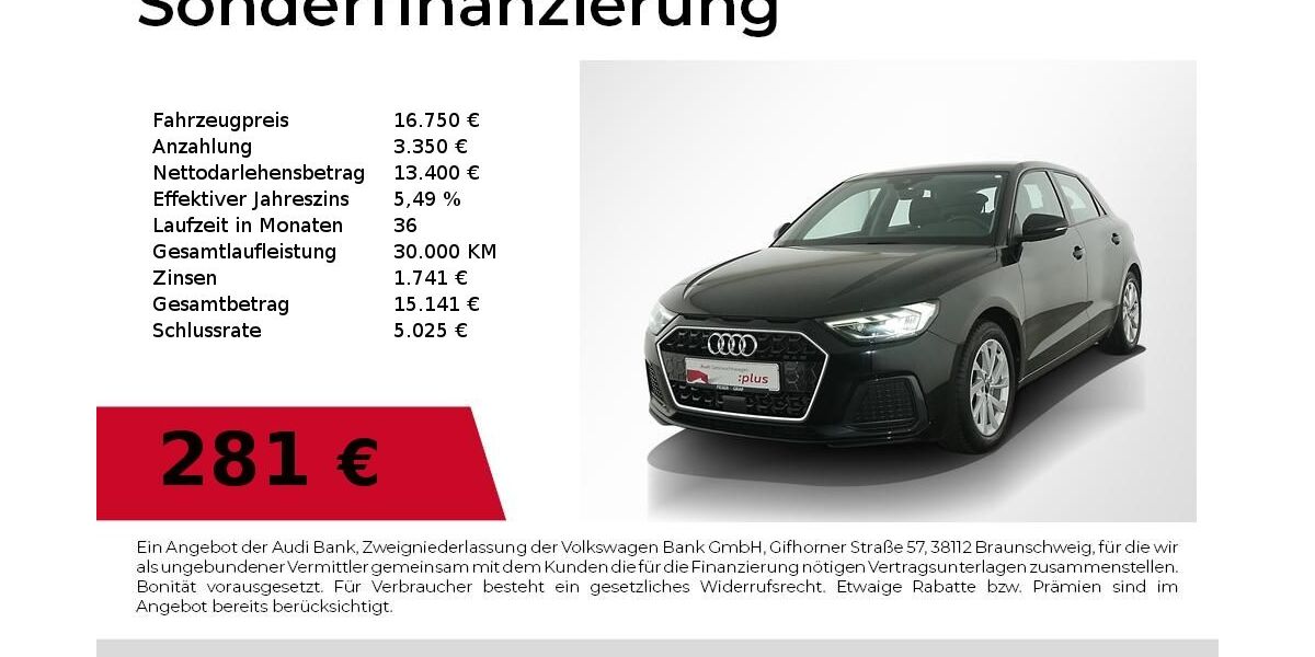 Audi A1 51.431 km 16.750 &euro; Nürnberg 90441